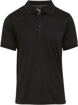 Regatta | Piqué polo "Navigate" black/seal grey M