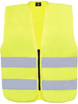 Korntex | Dětská bezpečnostní vesta hi vis yellow S