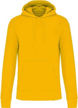 Kariban | Pánská ekologická mikina s kapucí yellow 5XL