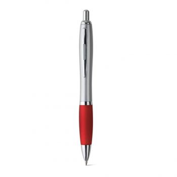 SWING. Guľôčkové pero s kovovou sponou Červená
