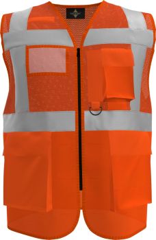 Korntex | Hi-Vis multifunkční vesta hi vis orange 5XL