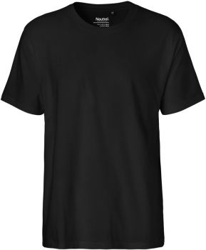 Neutral | Pánské tričko z těžké bio bavlny black 3XL