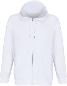 SOL'S | Unisex mikina s kapucí z těžké bavlny white S