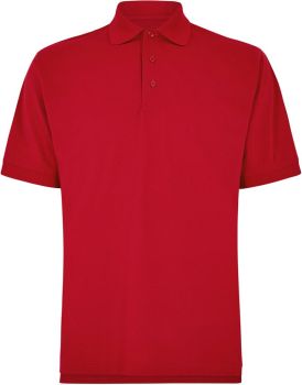 Kustom Kit | Pánské piqué polo "Superwash" cardinal red 3XL