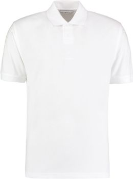 Kustom Kit | Pánské piqué polo "Cooltex Plus" white 3XL