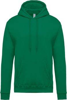 Kariban | Pánská mikina s kapucí kelly green 4XL