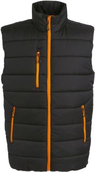 Regatta | Thermo vesta "Navigate" black/orange pop XXL