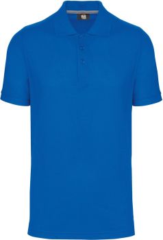 Kariban | Pánské pracovní piqué polo z těžké bavlny light royal blue L