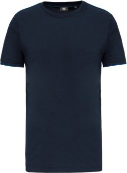 Kariban | Pánské pracovní tričko "Day-to-Day" navy/light royal blue L