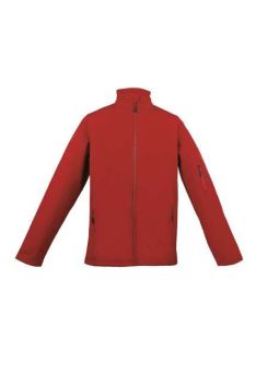 MEN’S 3-LAYER SOFTSHELL JACKET Red L