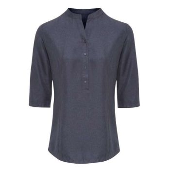 VERBENA BEAUTY & SPA TUNIC Black Heather S