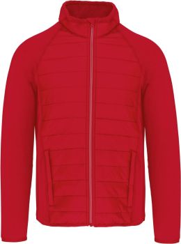 Kariban ProAct | Sportovní hybridní strečová bunda sporty red XXL