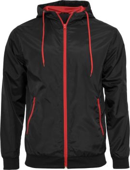 Build your Brand | Větrovka black/red 3XL