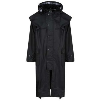 CRANBROOK WAX JACKET Black S