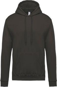 Kariban | Pánská mikina s kapucí dark grey XL