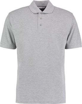 Kustom Kit | Pánské piqué polo "Superwash" heather grey XL