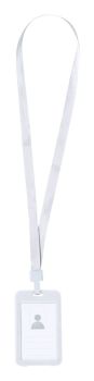 Fleck lanyard white