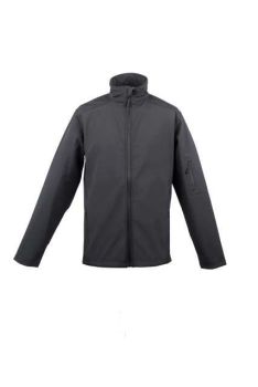 MEN’S 3-LAYER SOFTSHELL JACKET Charcoal 4XL