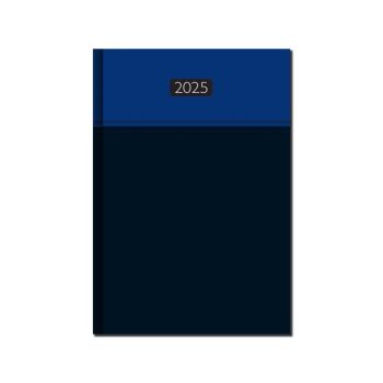 Denný diár A5 - MILANO modro čierny 2025