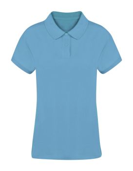 Koupan dámske polo tričko light blue  L