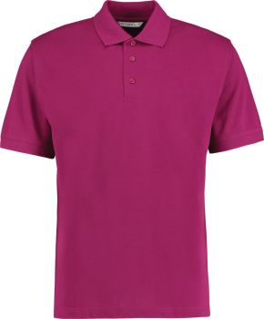 Kustom Kit | Pánské piqué polo "Superwash" magenta XL