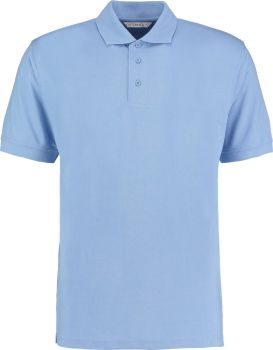 Kustom Kit | Pánské piqué polo "Superwash" light blue 3XL