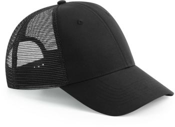 Beechfield | 6 panelová Trucker kšiltovka "Recycled Urbanwear" black onesize