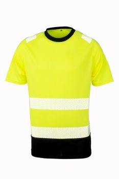Result Recycled | Bezpečnostní tričko fluorescent yellow/black L/XL