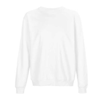 SOL'S COLUMBIA - UNISEX ROUND-NECK SWEATSHIRT White XL