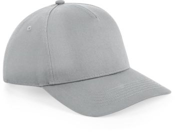 Beechfield | 5 panelová Snapback kšiltovka "Urbanwear" light grey onesize