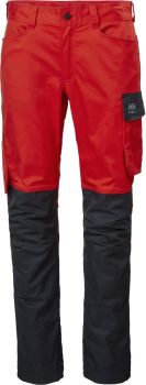 Helly Hansen | Pracovní kalhoty "Manchester" alert red/ebony 60