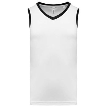 MEN'S BASKETBALL JERSEY White/Black M