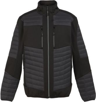 Regatta | Hybridní bunda "E-volve" ash/black XXL