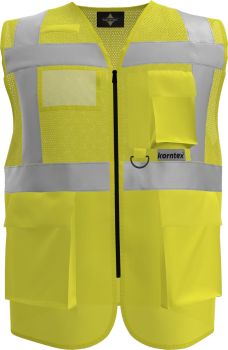 Korntex | Hi-Vis multifunkční vesta hi vis yellow 4XL