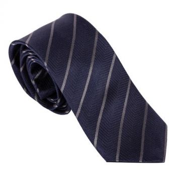 Hodvábna kravata Lorem Navy