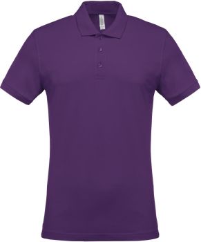 Kariban | Pánské piqué polo purple 3XL