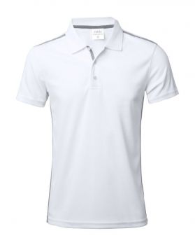 Tecnic Barclex sport polo shirt white , grey M