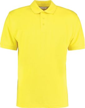 Kustom Kit | Pánské piqué polo "Superwash" canary XXL