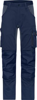 James & Nicholson | Pracovní elastické kalhoty navy/carbon (26)