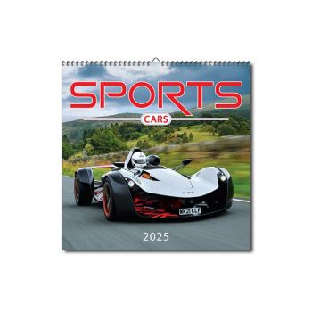 Nástenný kalendár Sports Cars 2025