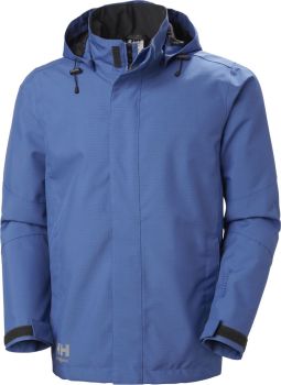 Helly Hansen | Voděodolná pracovní bunda "Oxford" stone blue XXL