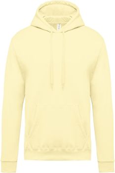 Kariban | Pánská mikina s kapucí straw yellow 4XL