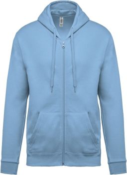 Kariban | Mikina s kapucí sky blue XXL