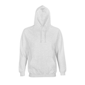 SOL'S CONDOR - UNISEX HOODED SWEATSHIRT Ash M