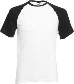 F.O.L. | Raglánové tričko white/black XL