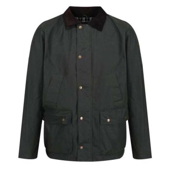 BANBURY WAX JACKET Dark Khaki 3XL