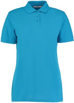 Kustom Kit | Dámské piqué polo "Superwash" turquoise 24_5XL