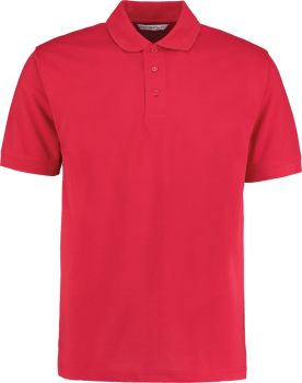 Kustom Kit | Pánské piqué polo "Superwash" red 4XL