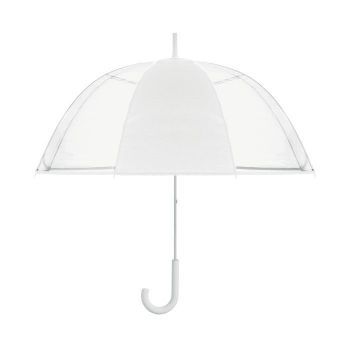 GOTA Průhledný 23palcový deštník white