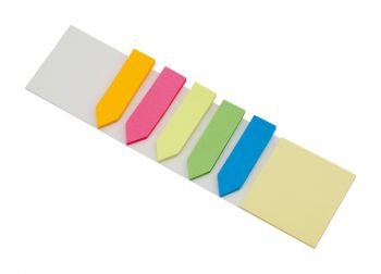 Nolar adhesive notepad multicolour